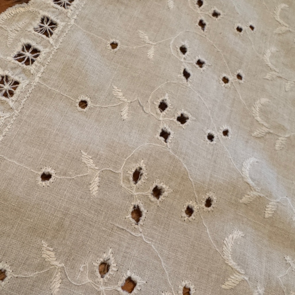 Cotton Cloth Doily-White - Picture 7 of 10